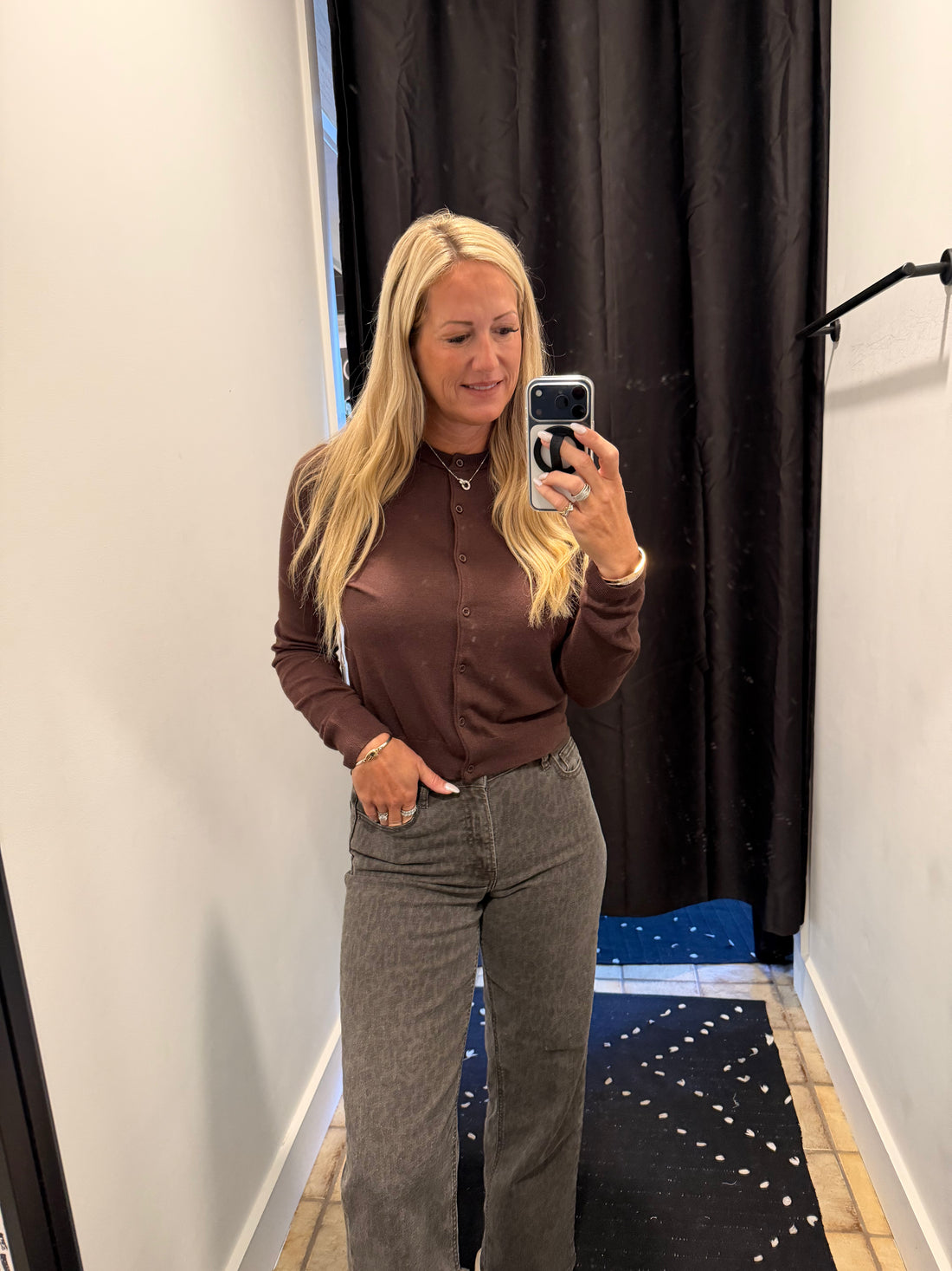 Brown Everyday Cardigan