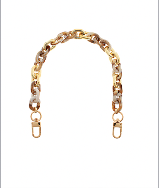Linked Marble Bag Chain