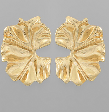 Gold Leaf Earring