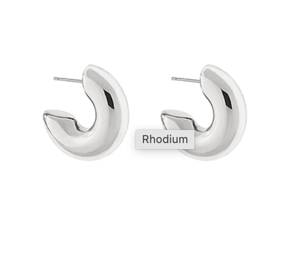 Silver Hoop