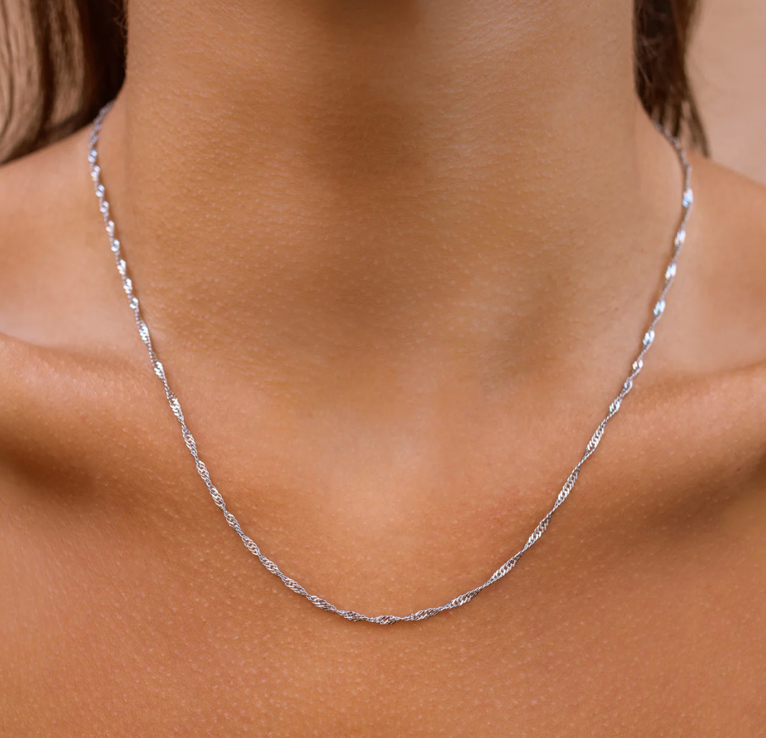 Lane Necklace Silver
