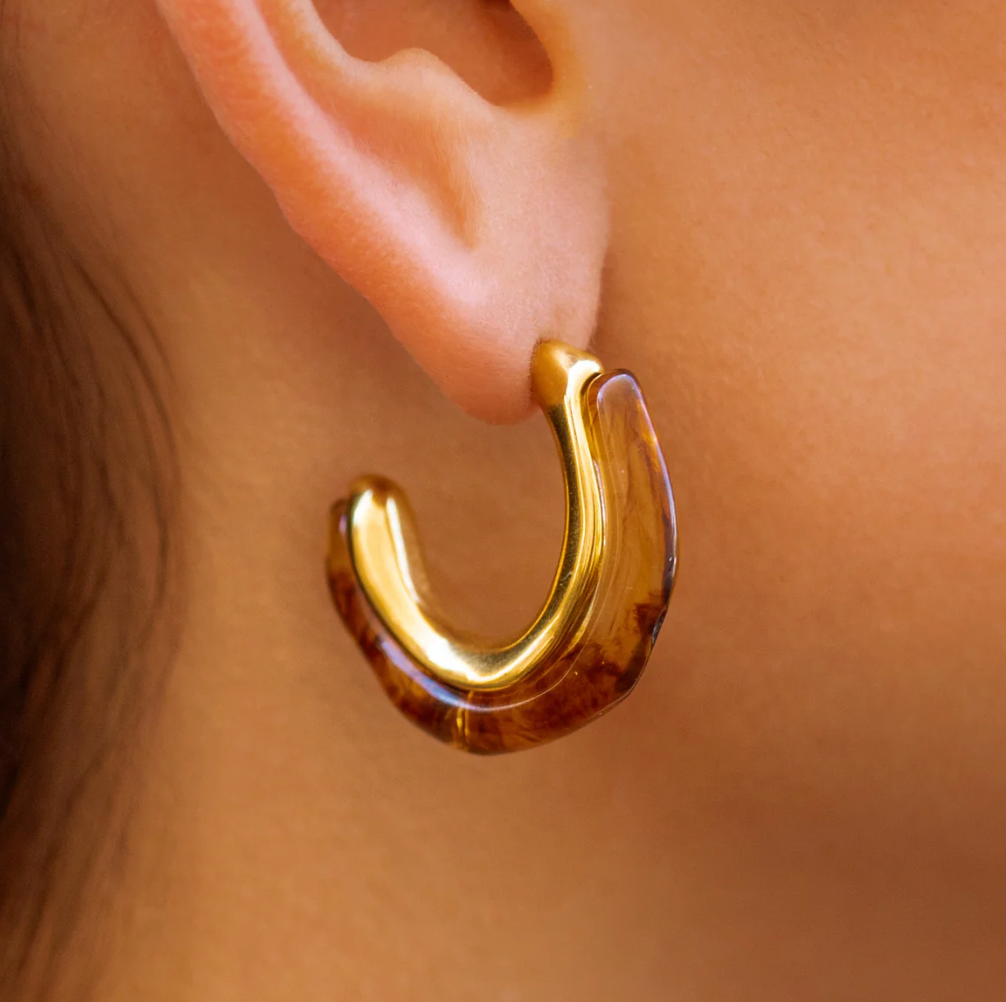 Amber Earrings