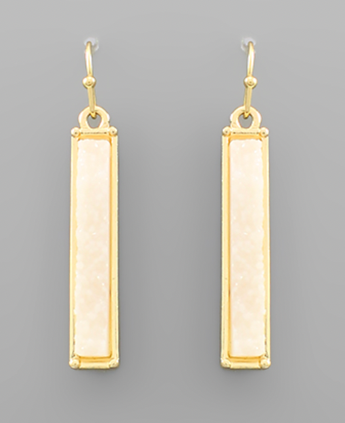 Dangle Rectangle Earring