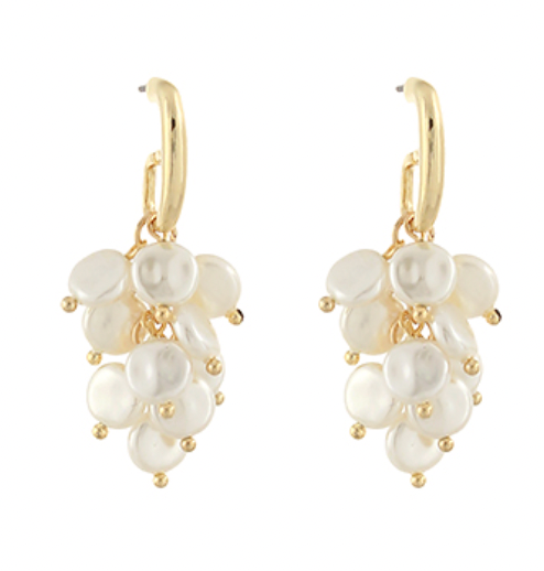 Pearl Fringe Earring