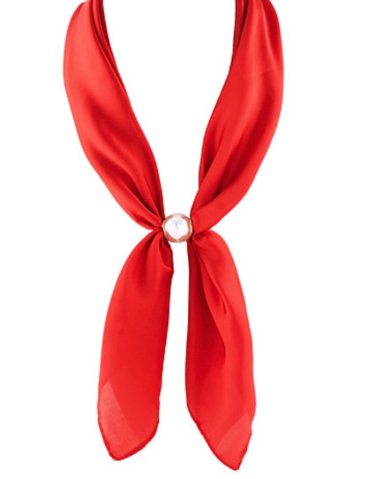 Pearl Long Scarf Necklace