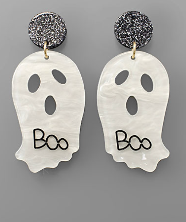 Ghost Boo Earrings