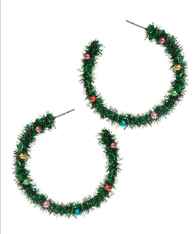 Christmas Light Earrings