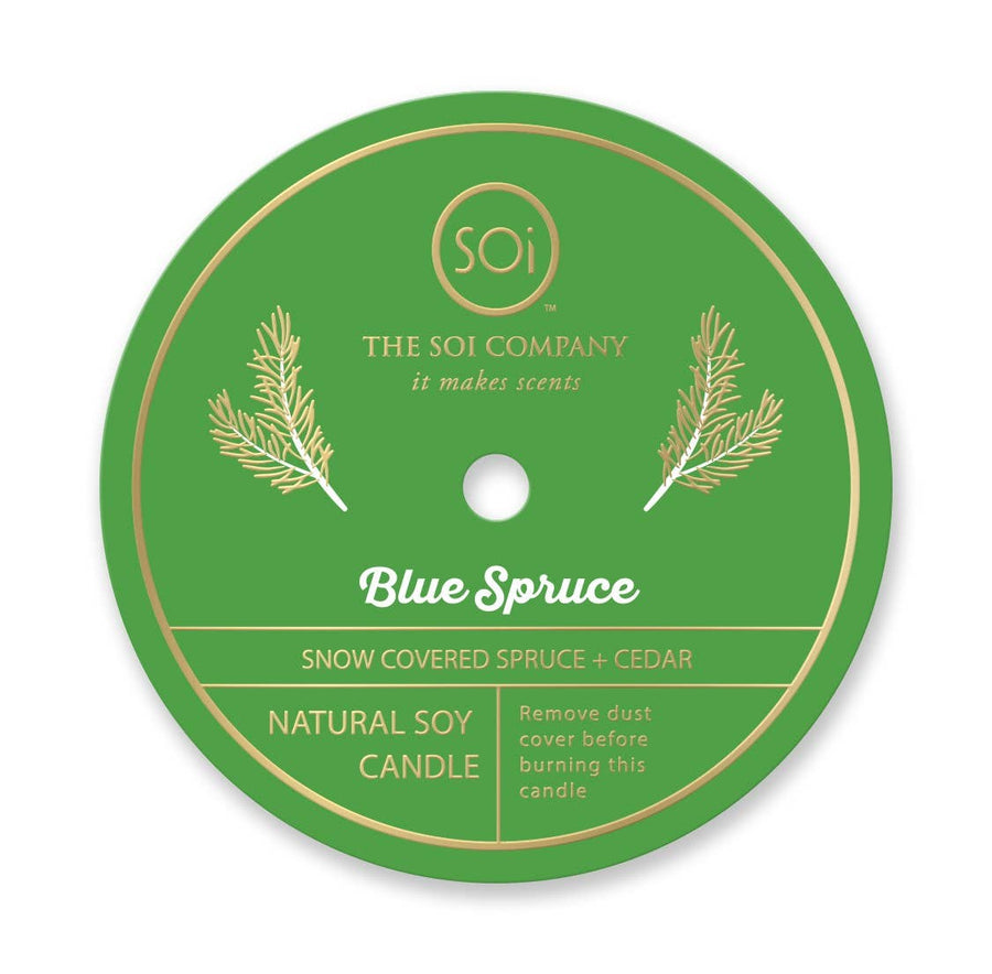 HOLLY JOLLY  Holiday Confetti Hand Painted Icon 12oz Candle