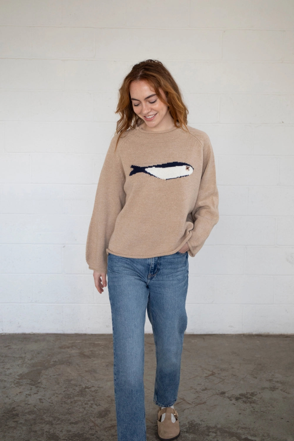 Oat Sardine Sweater