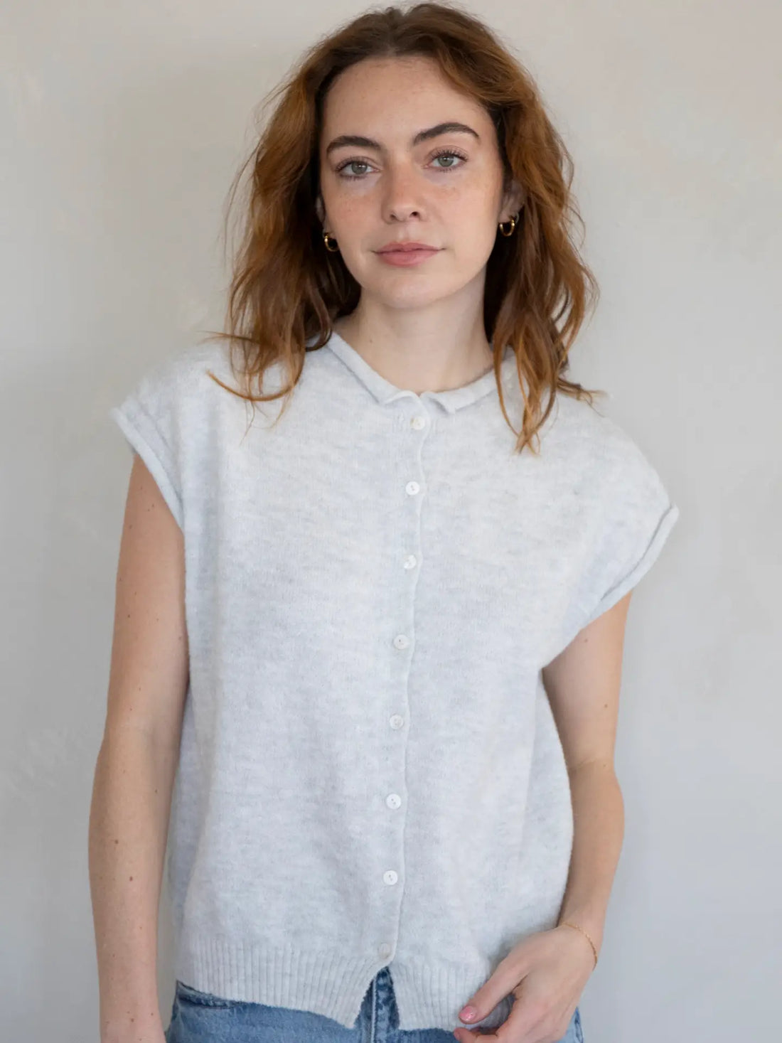 Piper Vest Top - GREY