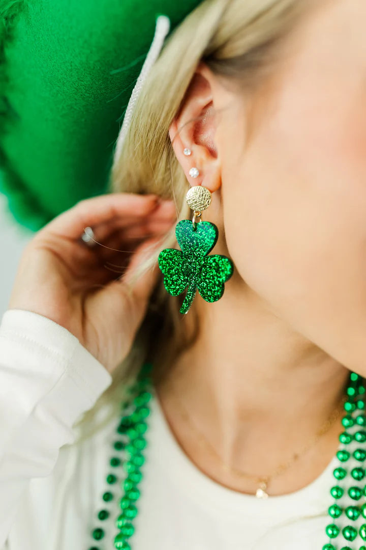 Clover Earrings St. Patrick's Day
