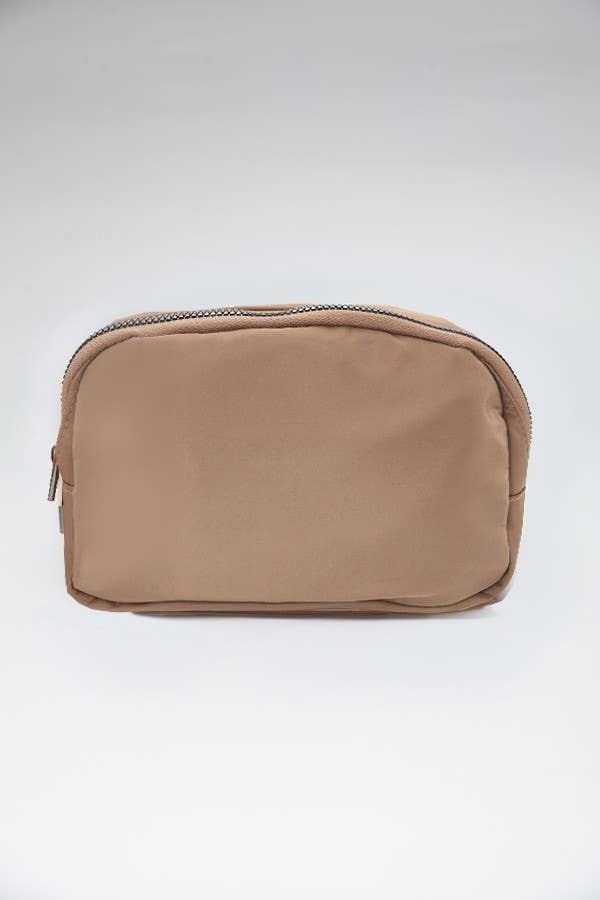 CROSS BODY SLING FANNY PACK BELT BAG | 90FP101: Animal Brown