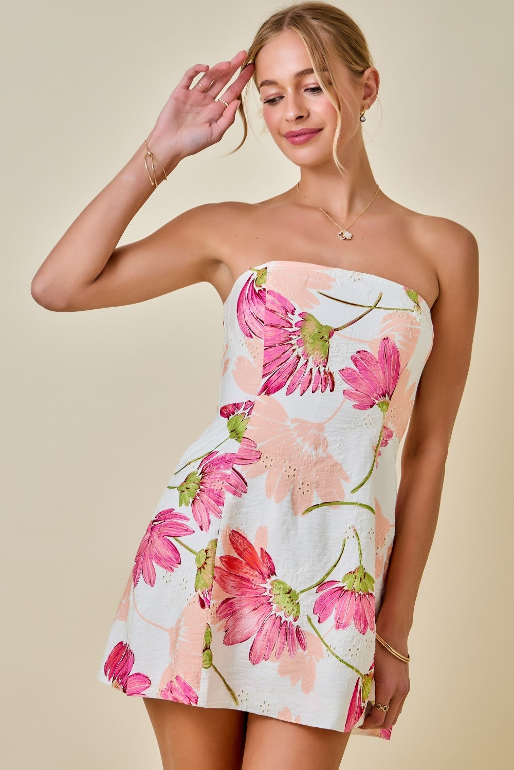 Summer Floral Mini Dress