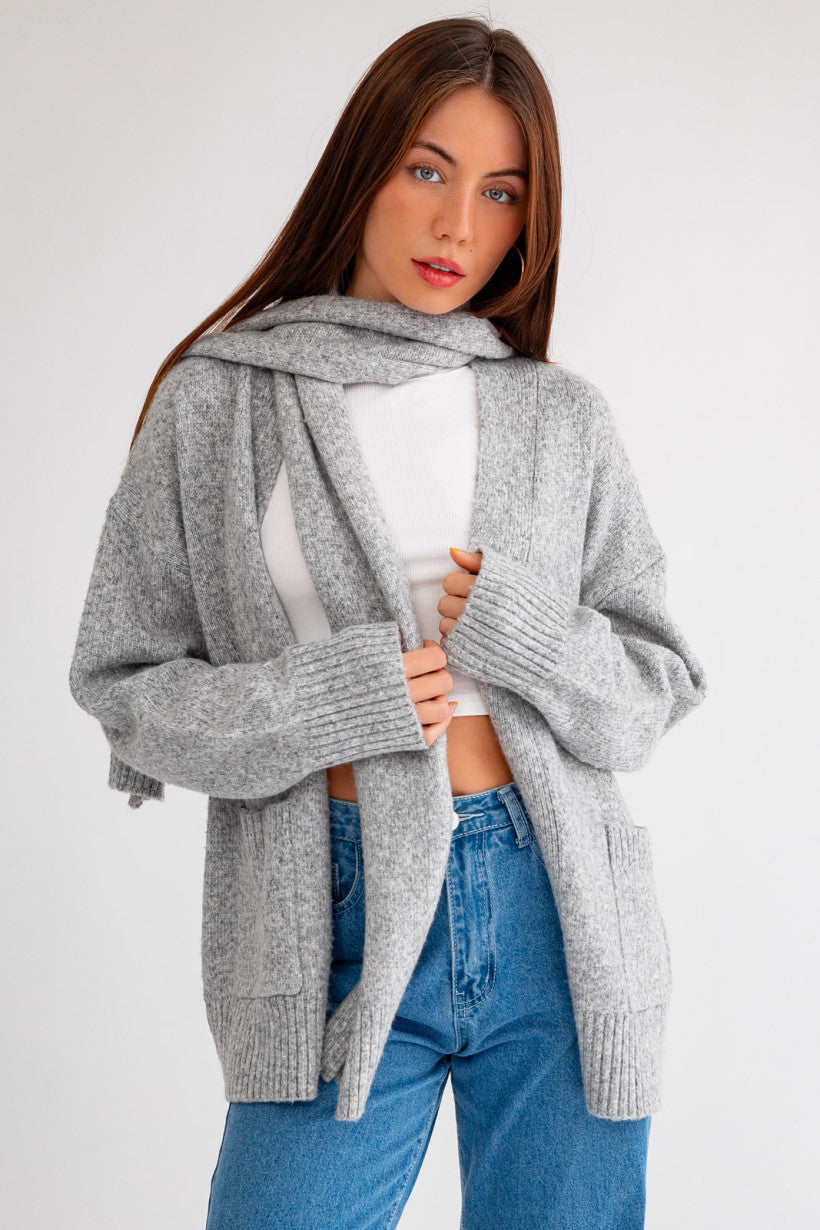 Grey Cardigan