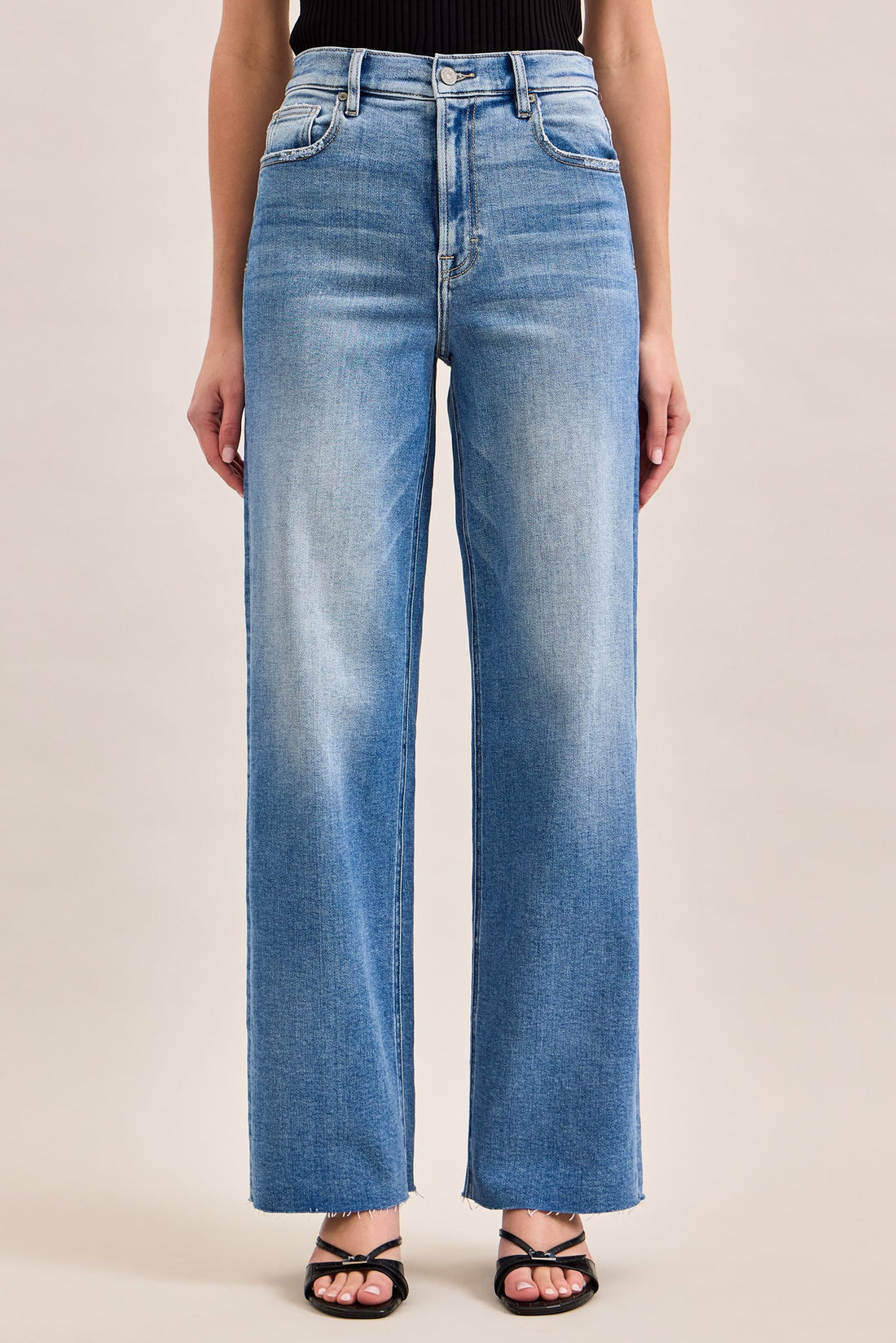Logan - High Rise Dad Jean Hem Cut