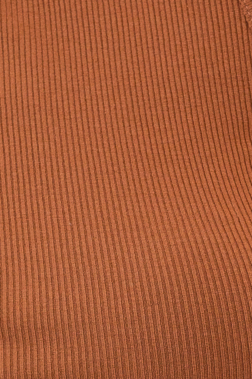 Brown Cropped Tank