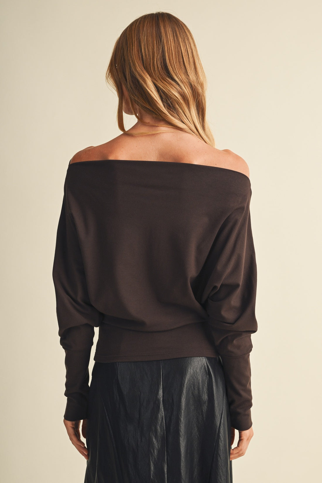 Fall one shoulder top