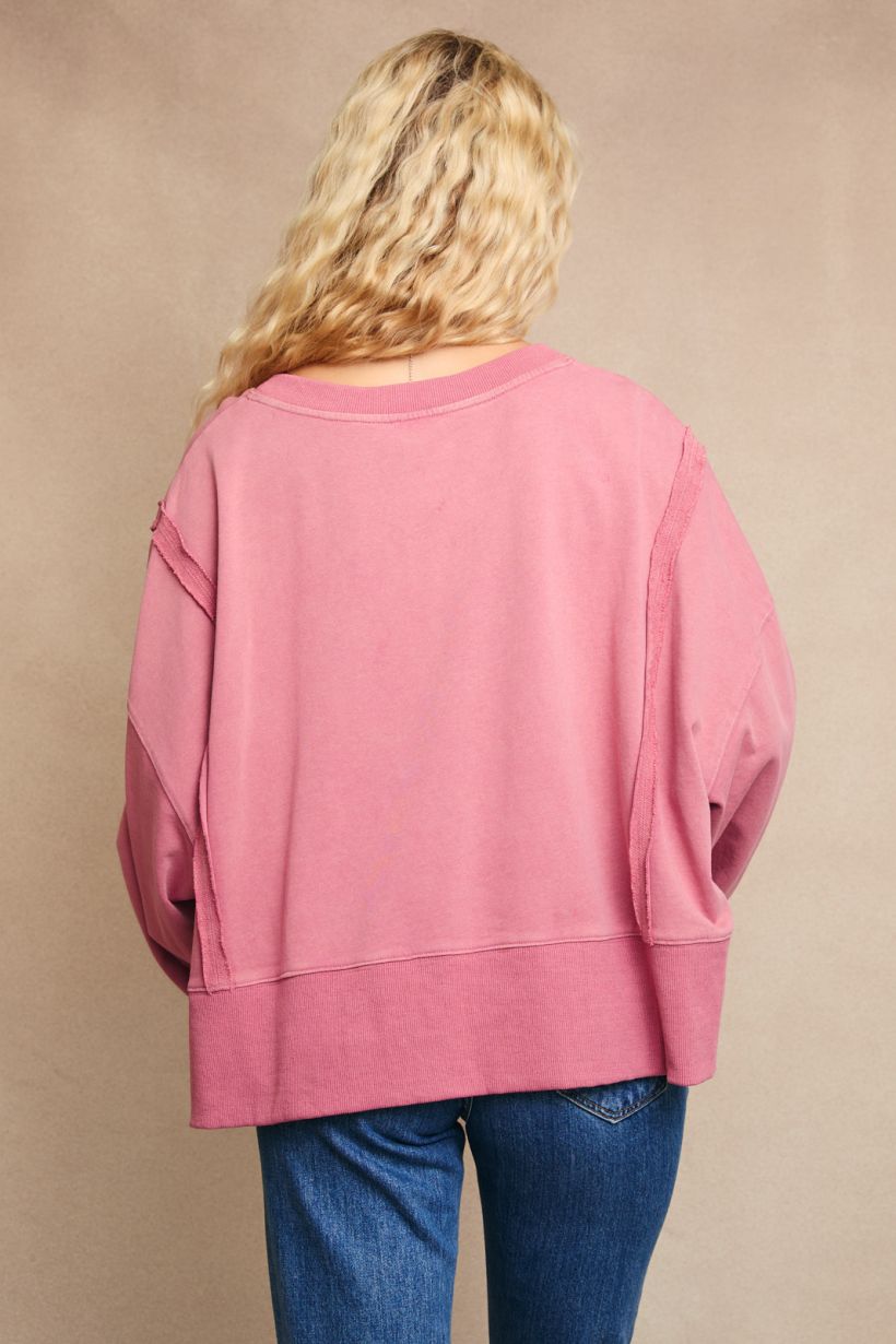 Mauve Cozy Sweatshirt