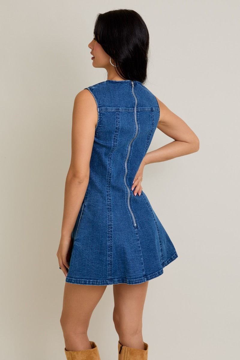 Dark Denim Dress