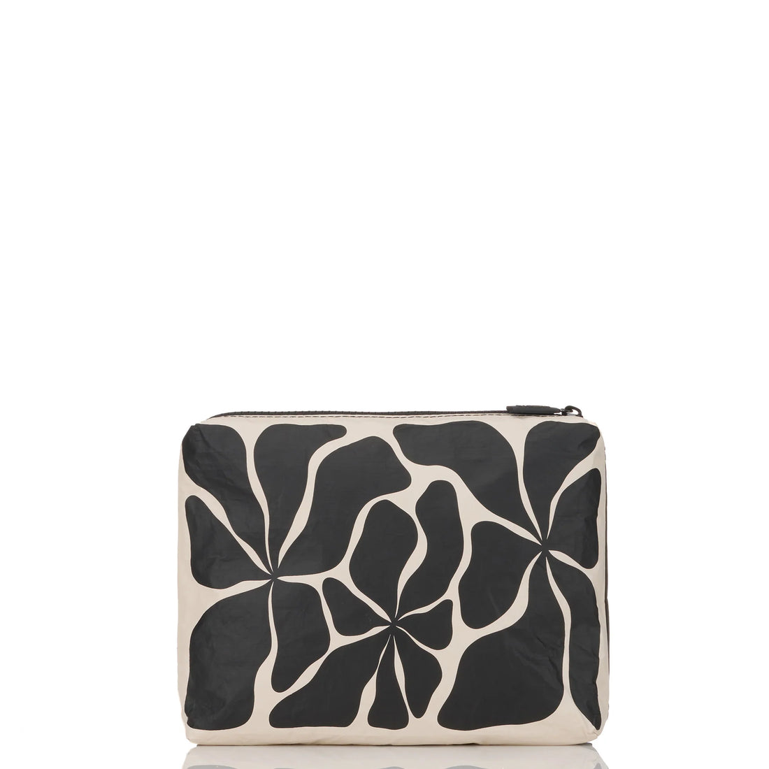 SMALL POUCH - Wavy Black/Sandstone