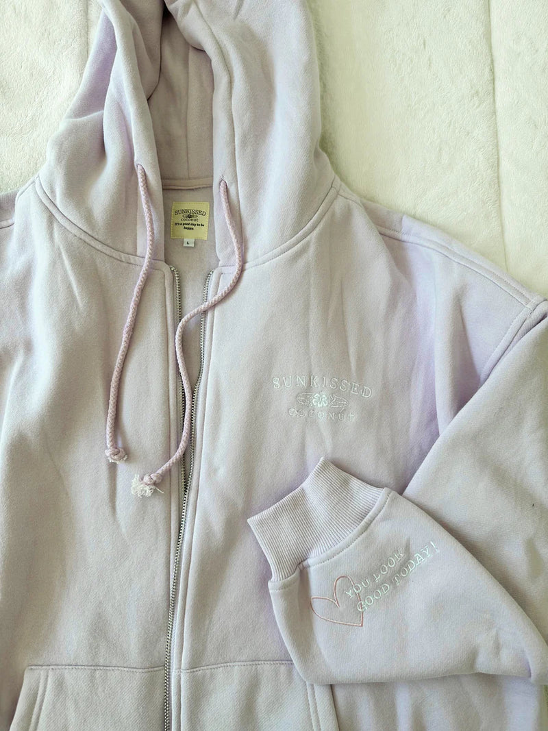 Lavender Sunkissed Coconut ZIP-UP