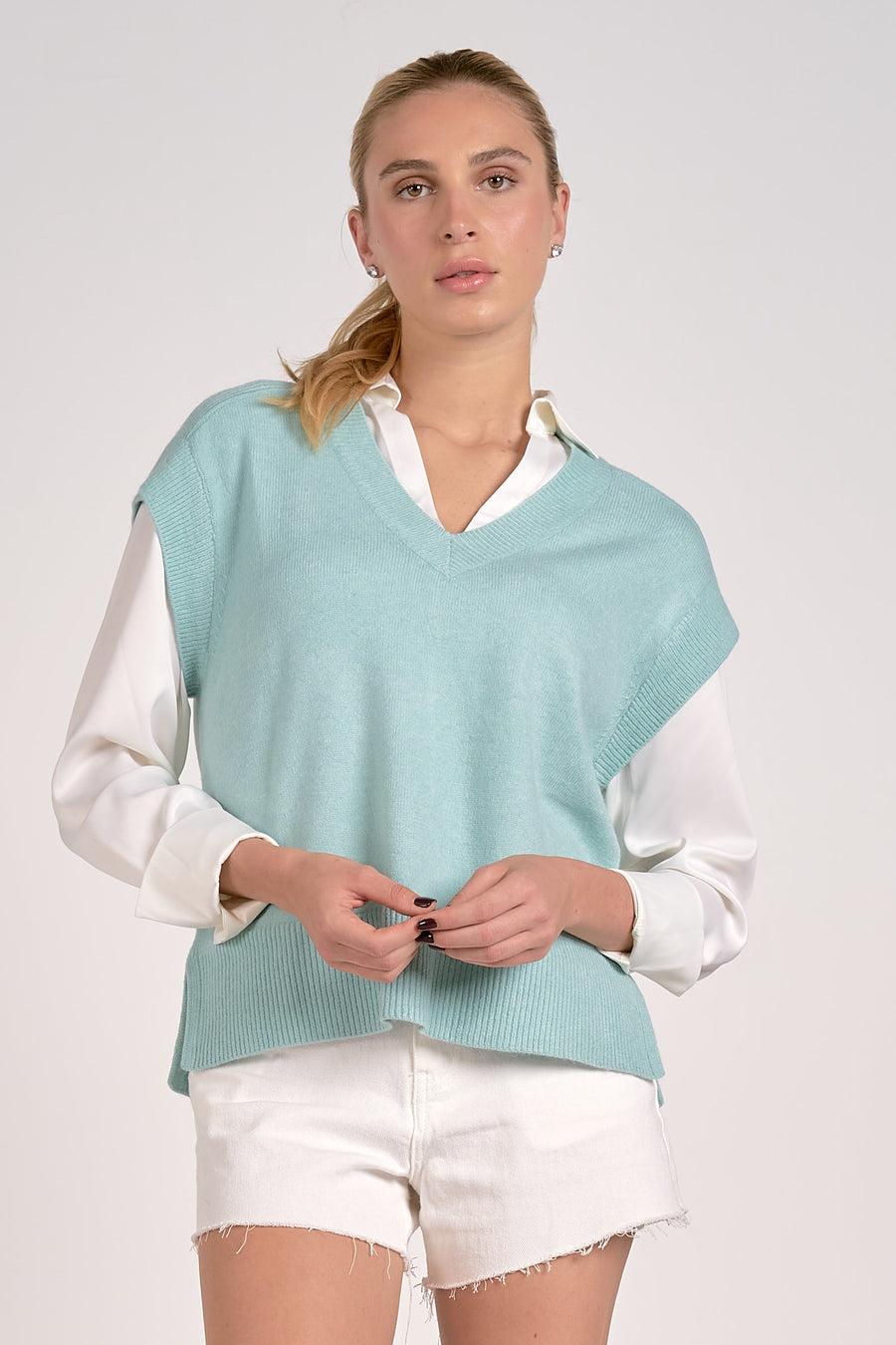 Aqua Business Sweater