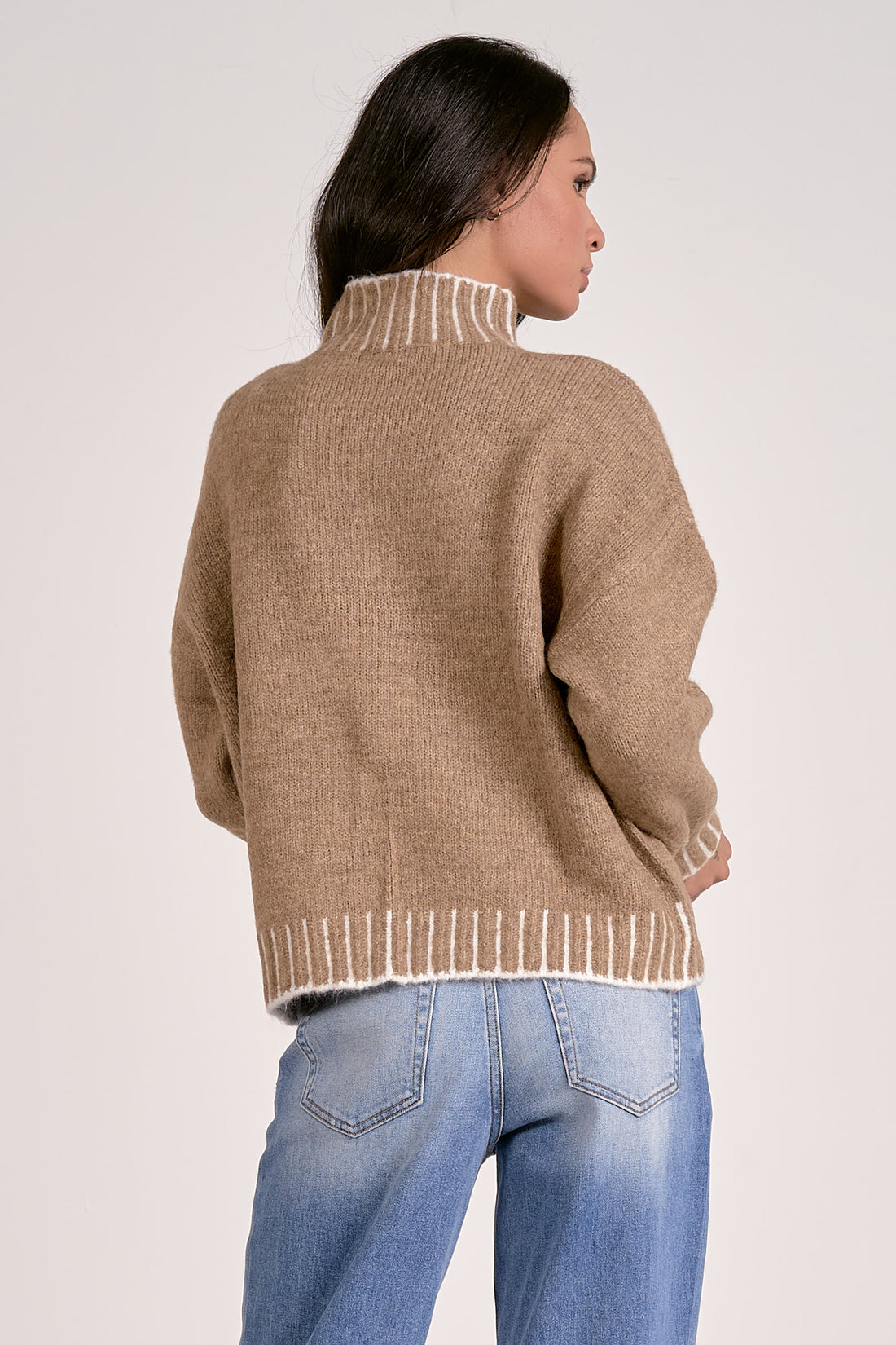 Stitched Sweater