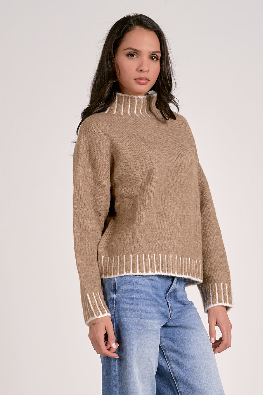 Stitched Sweater