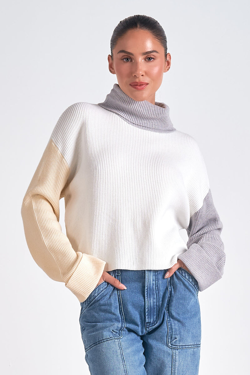 Two Tone Sweater