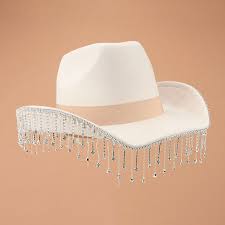 Dangle Rhinestone Cowboy Hat