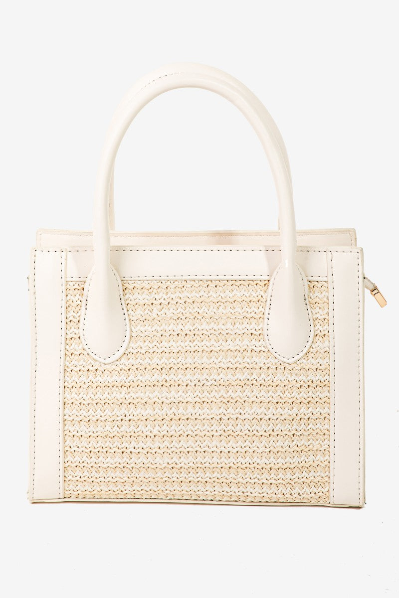 Beach Trip Purse White
