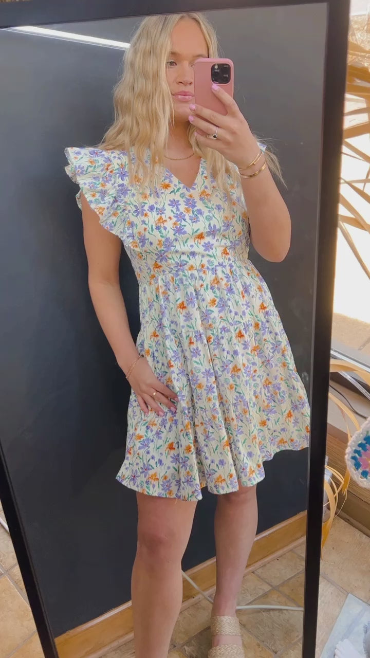Spring Flowery Dress