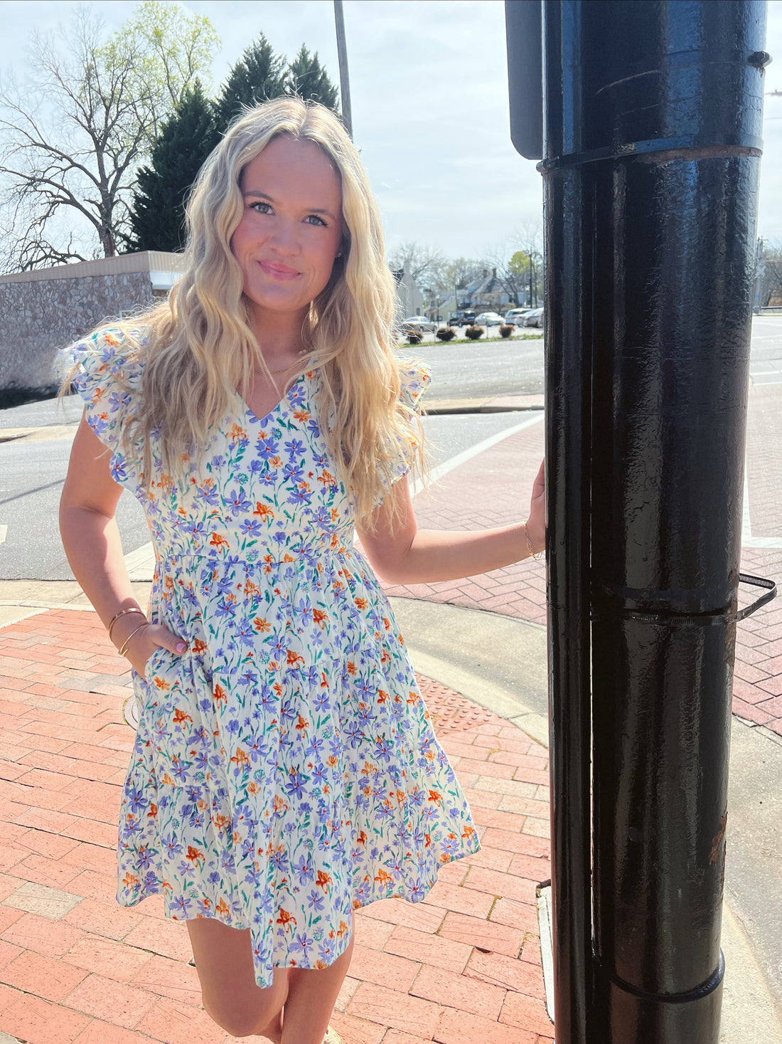 Spring Flowery Dress