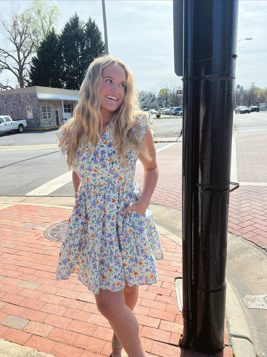 Spring Flowery Dress