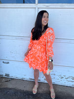 Neon Tangerine Dress