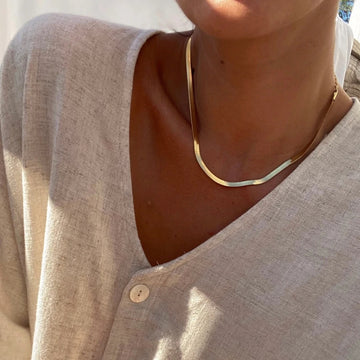 Weekender Herringbone Necklace