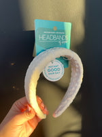 Headbands for Hope- Padded White