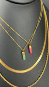 Chill Pill Necklace - Pink
