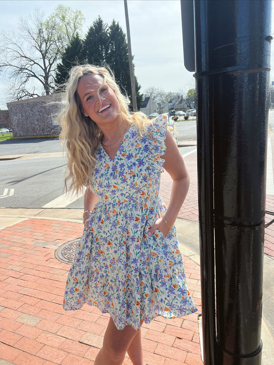 Spring Flowery Dress
