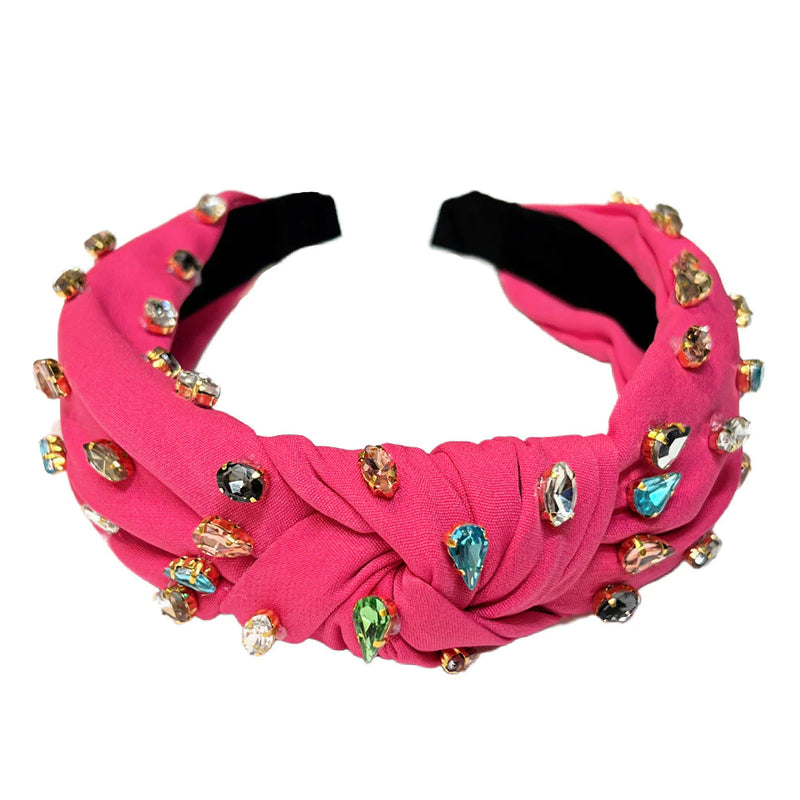 Headbands of Hope- Pink Gem